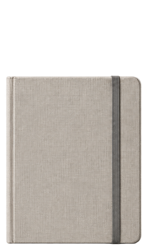 Cuaderno de tela